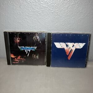 Cd Used Van Halen / Van Halen II 2 Direct Self-Titled Album Record Bundle Lot